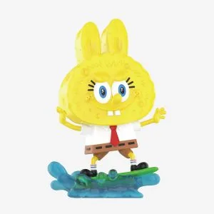 Labubu SpongeBob Surfing