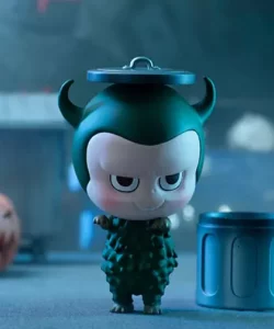 Labubu Trash Can Monster